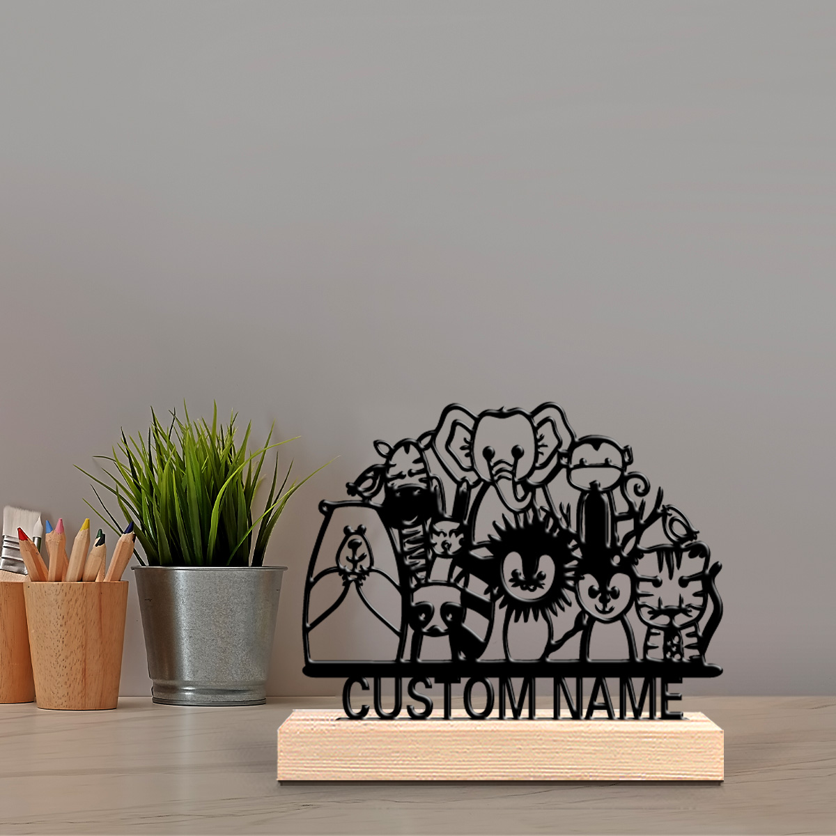 1 stuk schattige gepersonalise - Baby Zoo Nursery recensie en prijs