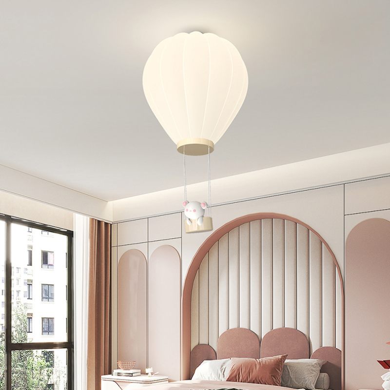 Crèmekleurige kinderkamer plaf - Baby Nursery Hot Air Balloon recensie en prijs