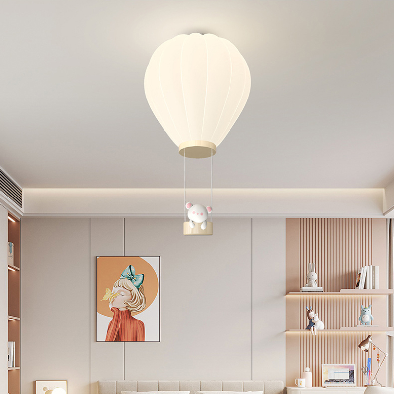 Crèmekleurige kinderkamer plaf - Baby Nursery Hot Air Balloon recensie en prijs